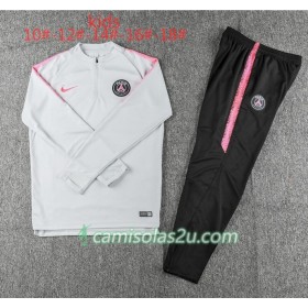 PSG Criança Sweat de Treino Conjunto Branco 2018/19
